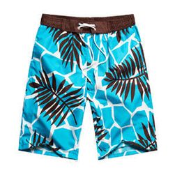 Pantaloni scurți de plajă cu modele vesele pentru bărbați și femei - 21 de variante