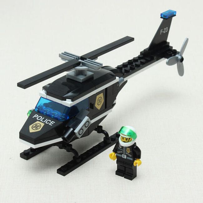 Dětská stavebnice policejní vrtulník 1