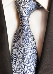 Férfi nyakkendő mintákkal - 16 változat