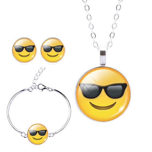 Emoji set šperků - 13 variant 1