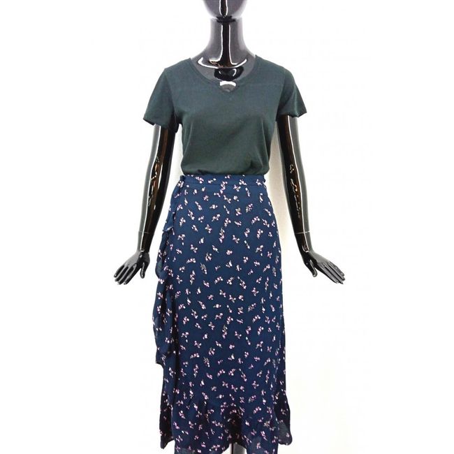 Ženska suknja na preklop Neo noir, plava s cvjetovima, veličine XS - XXL: ZO_e6d6c4ce-194c-11ed-87ee-0cc47a6c9c84 1