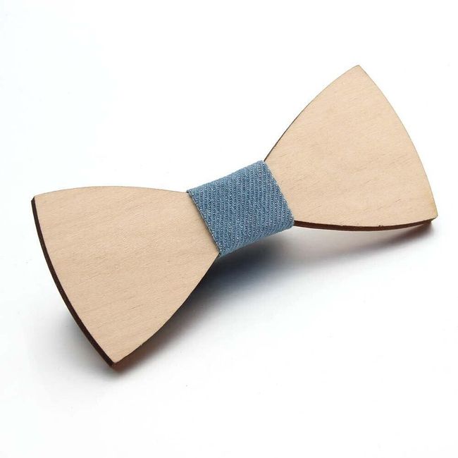 Wooden bow tie NT45 1