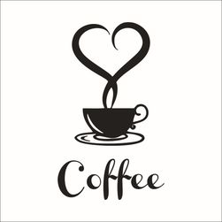 Samolepka na kuchyňskou zeď - Coffee