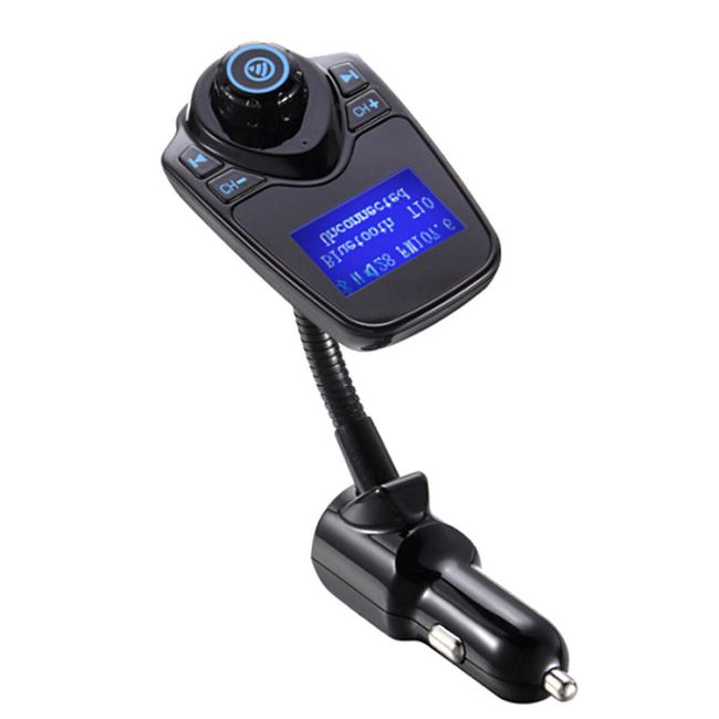 Nastavitelný bezdrátový FM/MP3 transmitter do auta + nabíječka v jednom 1