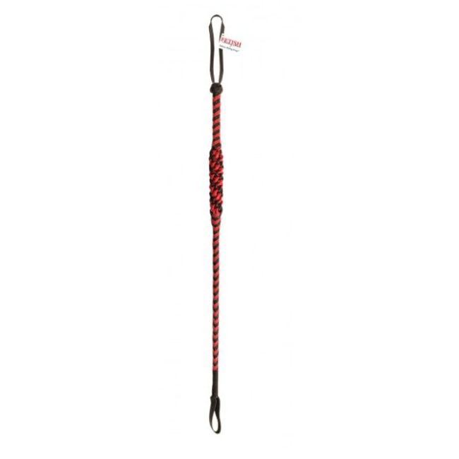 Čierno - červený pletený bič dlhý ZO_253012 1