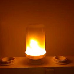 LED крушка с ефект на пламък