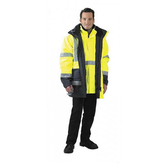 Biztonsági kabát - Parka CERVIN , sárga, XS - XXL méret: ZO_247594-2XL 1