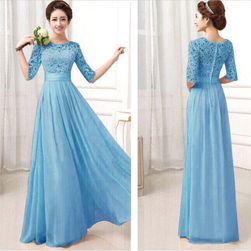 Rochie elegantă cu mâneci trei sferturi - 3 culori