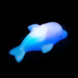 LED gumový delfín do vody KE094