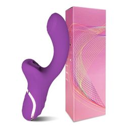 Women's vibrator with stimulator SA5