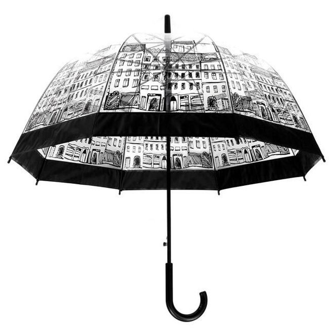 Transparentní deštník - 3 varianty 1
