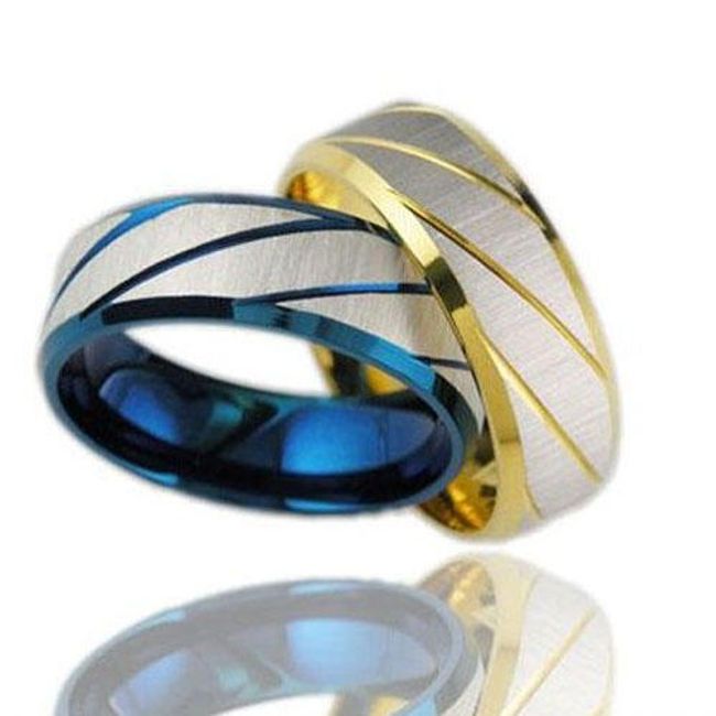 Pánský titanový prsten - 4 velikosti 1