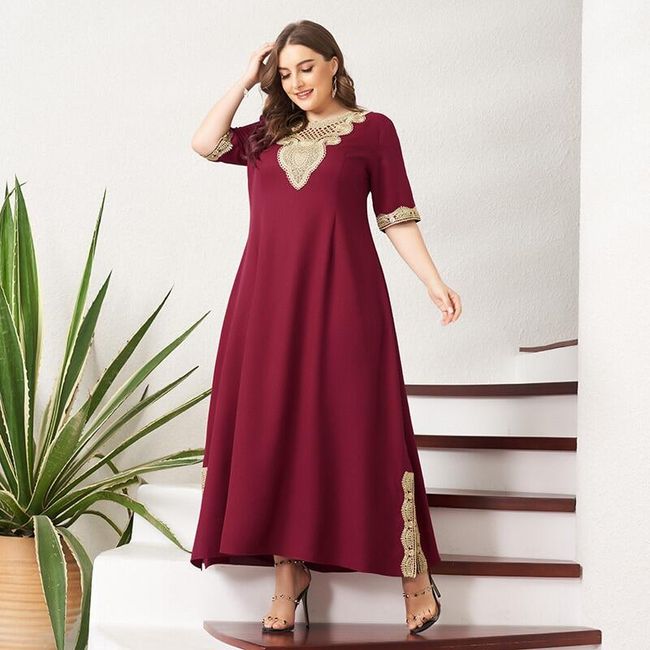 Dámské plus size šaty TF2743 1