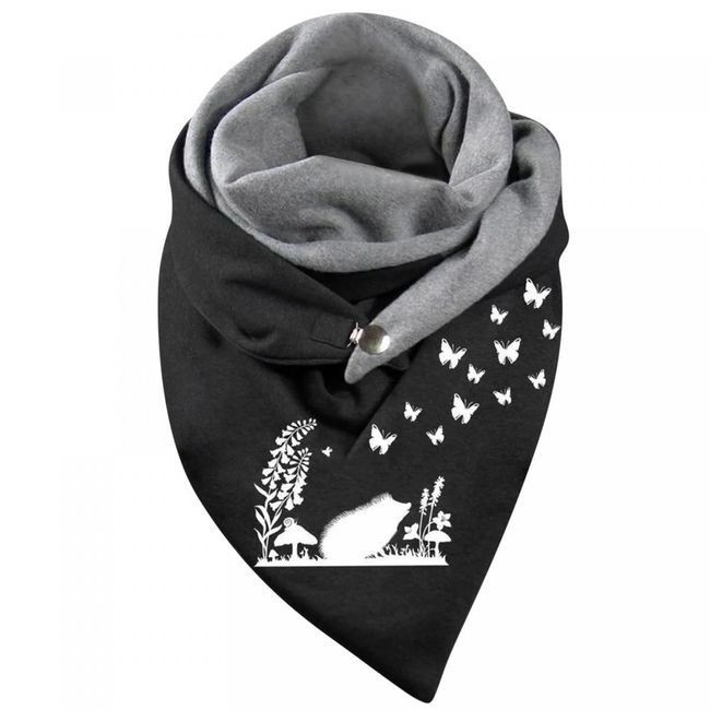 Women's winter scarf QA66 1