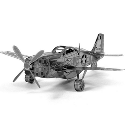 Puzzle 3D al avionului de luptă North American NA-73X