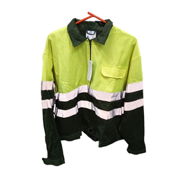 Dopasowana kurtka, bluzka - żółty/zielony, Rozmiary XS - XXL: ZO_271946-XL