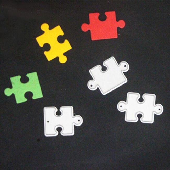 Šablony na scrapbooking - puzzle 1