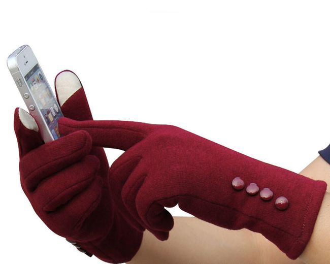 Mănuși de damă pt. touchscreen - 5 culori 1