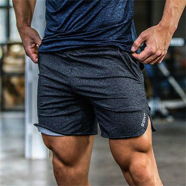 Pantaloni scurți de antrenament pentru bărbați - 8 variante 1