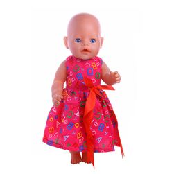 Sukienki dla niemowląt i lalek - 6 wariant 
