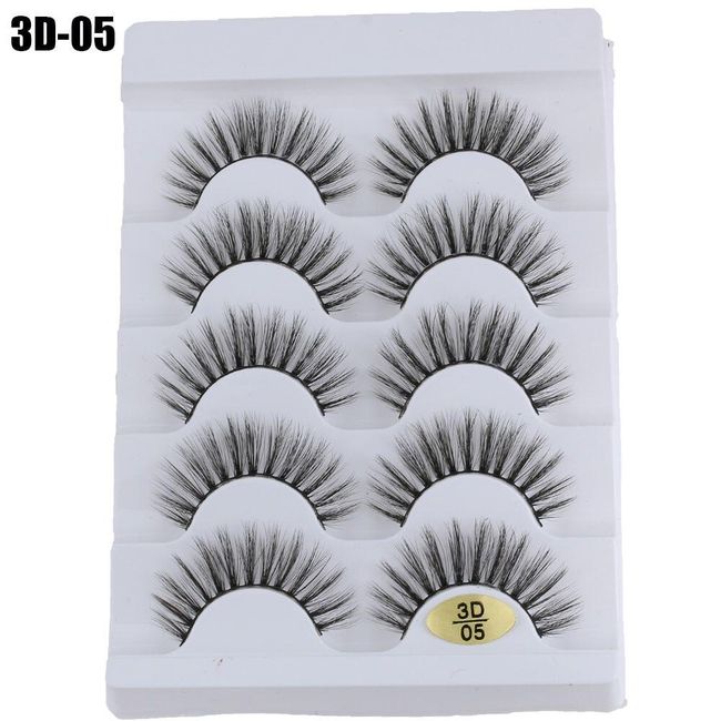 Artificial eyelashes H005 1