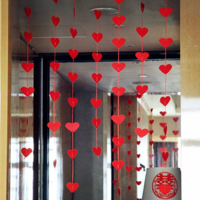 Romantikus dekoráció - 16 szív 1