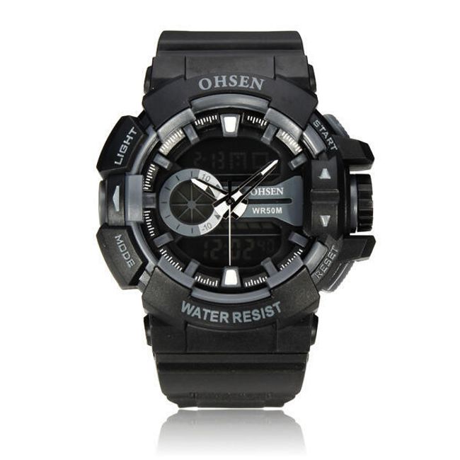 Silikonové Ohsen hodinky v 6 variantách 1