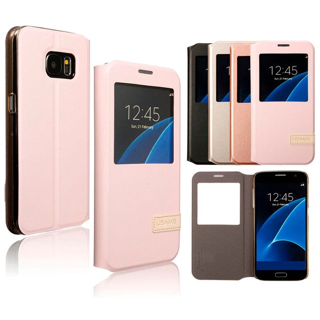 Kožené Pouzdro pro Samsung Galaxy S7  1