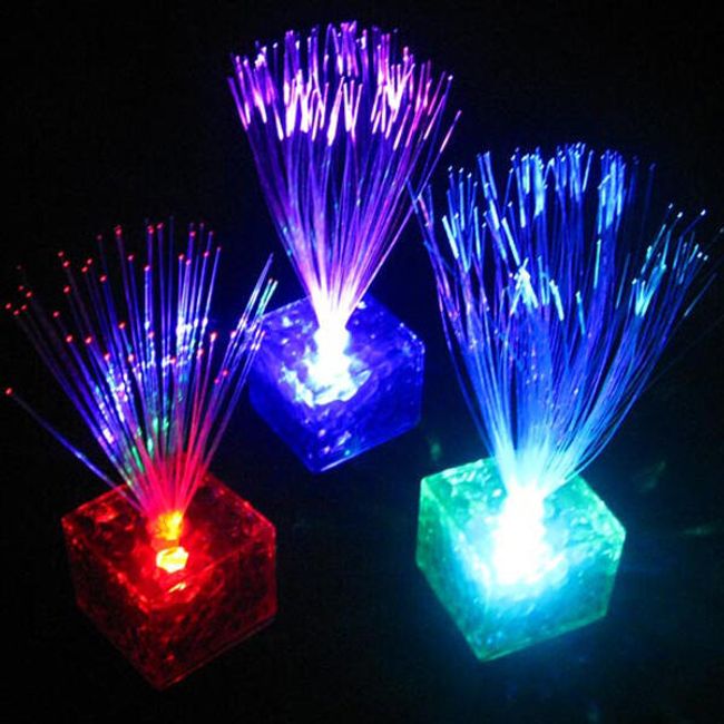 Svítící LED třásně se sedmi druhy barevného světla 1