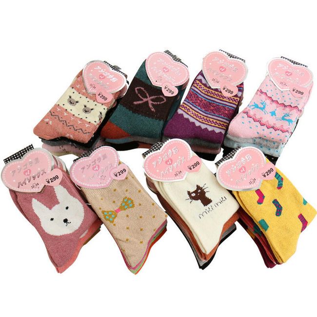 Set od 5 ženskih šarenih čarapa 1