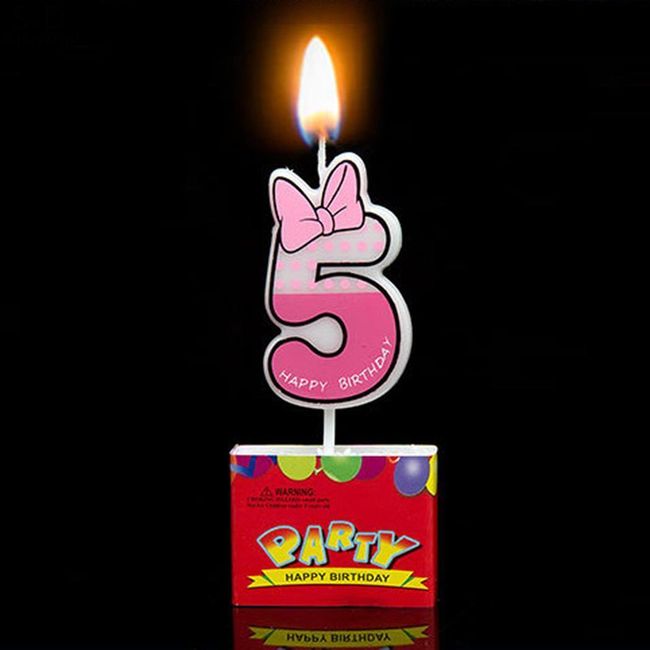 Birthday cake candle SW18 1