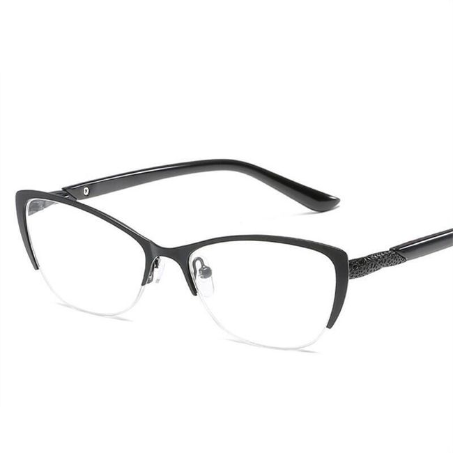 Dámske okuliare na čítanie - hnedé alebo čierne 1