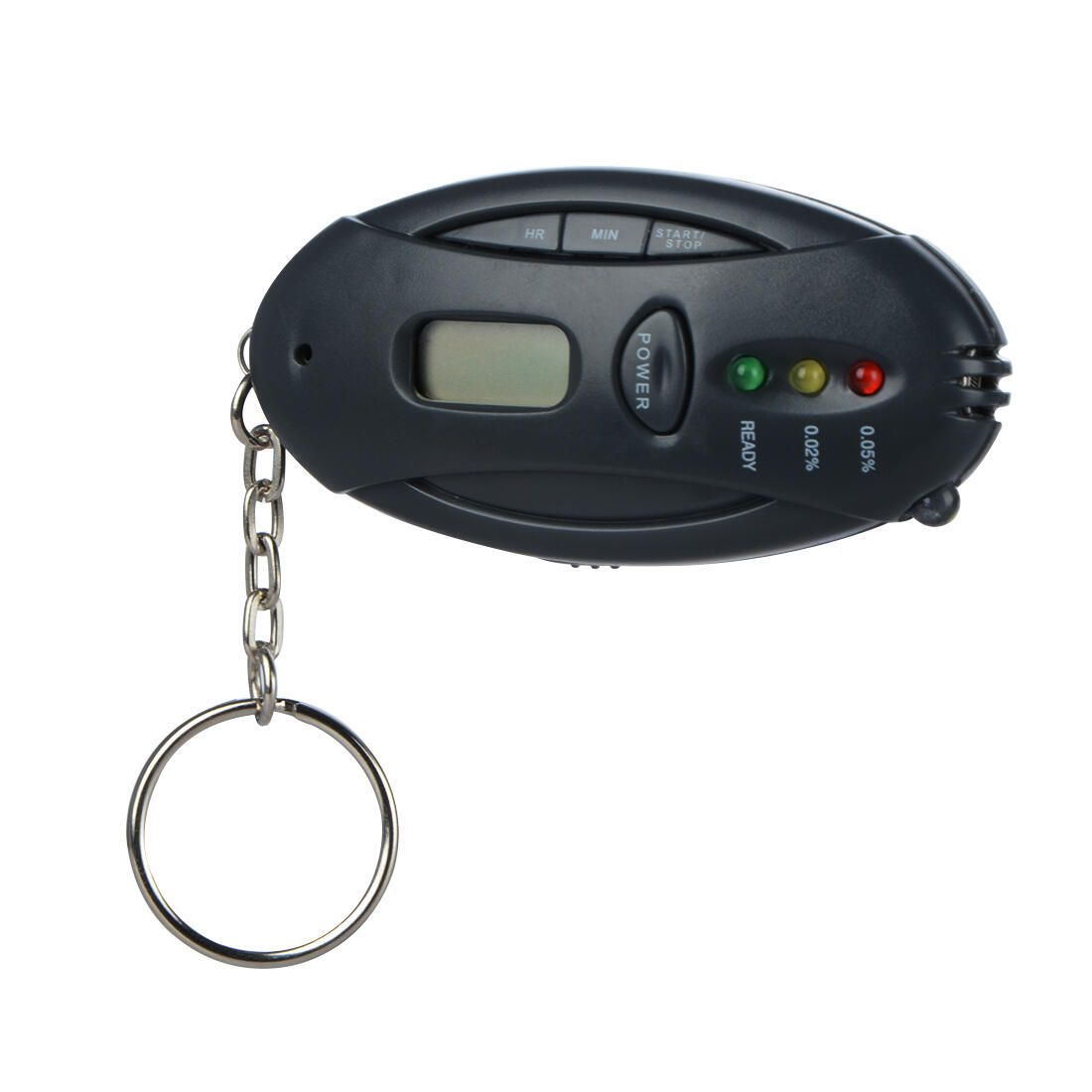 Mini alkohol tester s LED indikátormi na kľúče