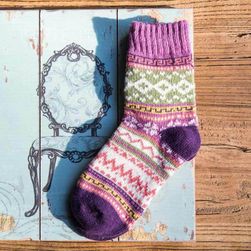 Pletene ženske nogavice - 5 barv