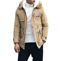 Moška jakna Calvin beige, velikosti XS - XXL: ZO_232953-4XL