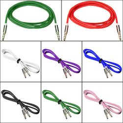 Kabel połączeniowy jack 3,5 mm - 7 kolorów
