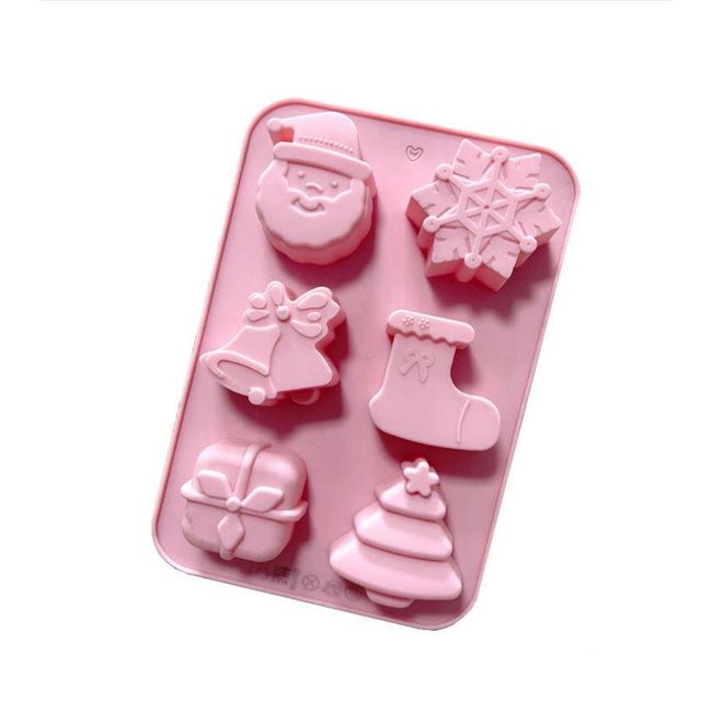 Christmas silicone mould FO77 1