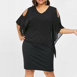 Damska plus size sukienka TF8478