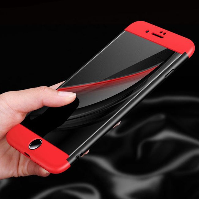 2v1 Zadní a přední kryt s 360° ochranou pro iPhone 7 1