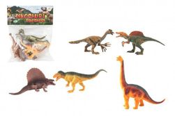 Dinoszaurusz műanyag 16-18cm 5db táskában " RM_00850131