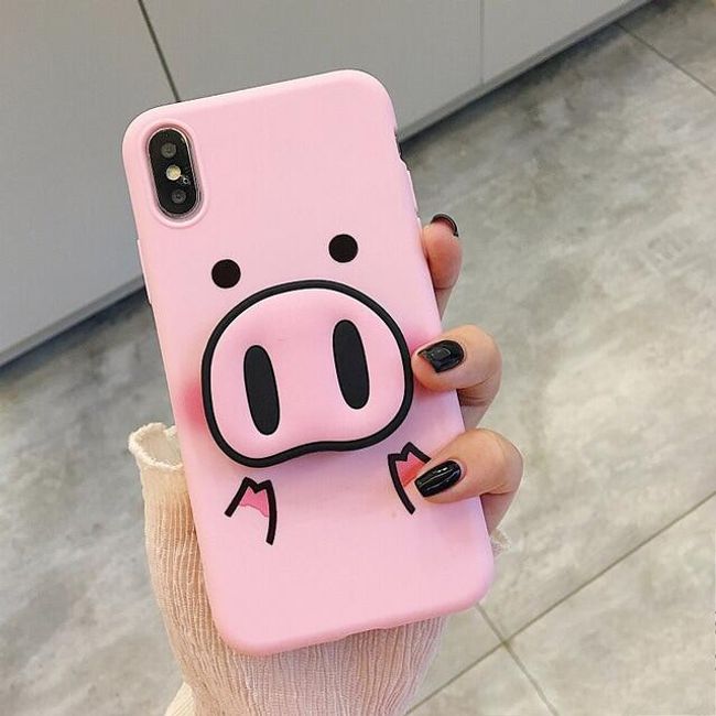 Maska za iPhone 6/7/8/X Piggy 1