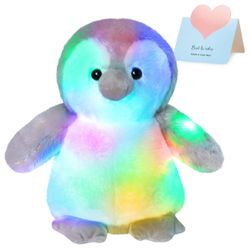 Pluszowy pingwin LED Penguin