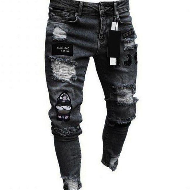 Męskie jeansy Debor w rozmiarze 2, rozmiary XS - XXL: ZO_fa438f0a-b3c5-11ee-8a74-8e8950a68e28 1