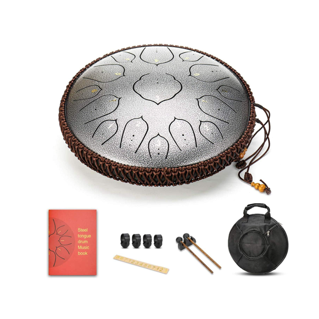 Tinabi tambur de mână 15 tone cu accesorii ZO_211580 1