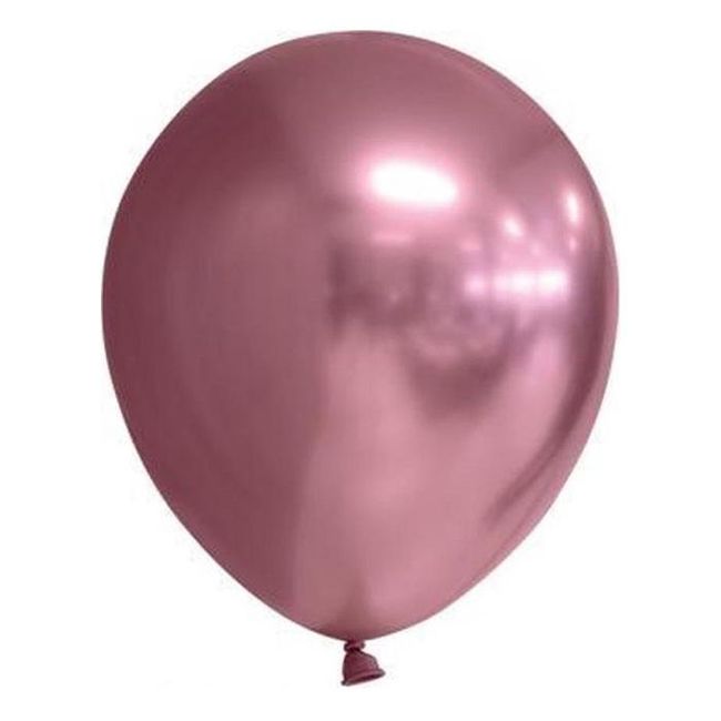 Fiësta - Balony - 10 szt. - lustrzane różowe złoto - Ø 30cm ZO_XDKO80226 1