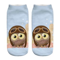 Čarape s motivom sove - 9 boja