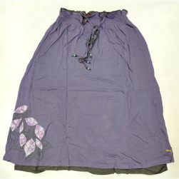 Ženska suknja za slobodno vrijeme ljubičasta 504108 02, veličine XS - XXL: ZO_e6984154-7fb2-11ee-ad08-8e8950a68e28