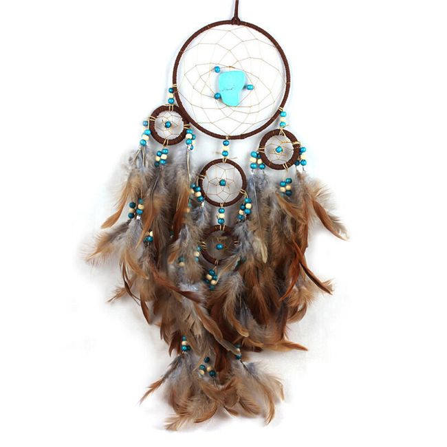 Blue-brown dreamcatcher 1