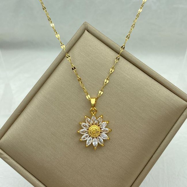 Women´s necklace Sunflower 1