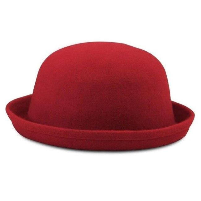 Dámska vintage tvrdý klobúk - 6 farieb 1